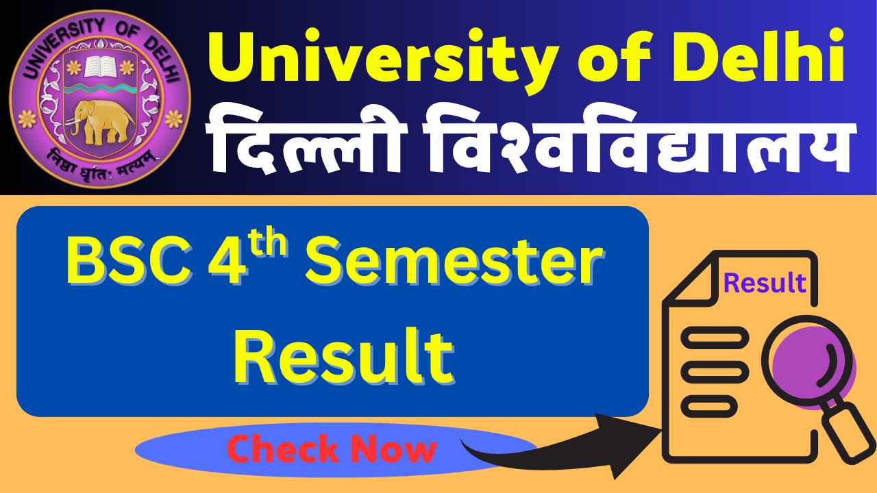 DU BSc 4th Semester Result