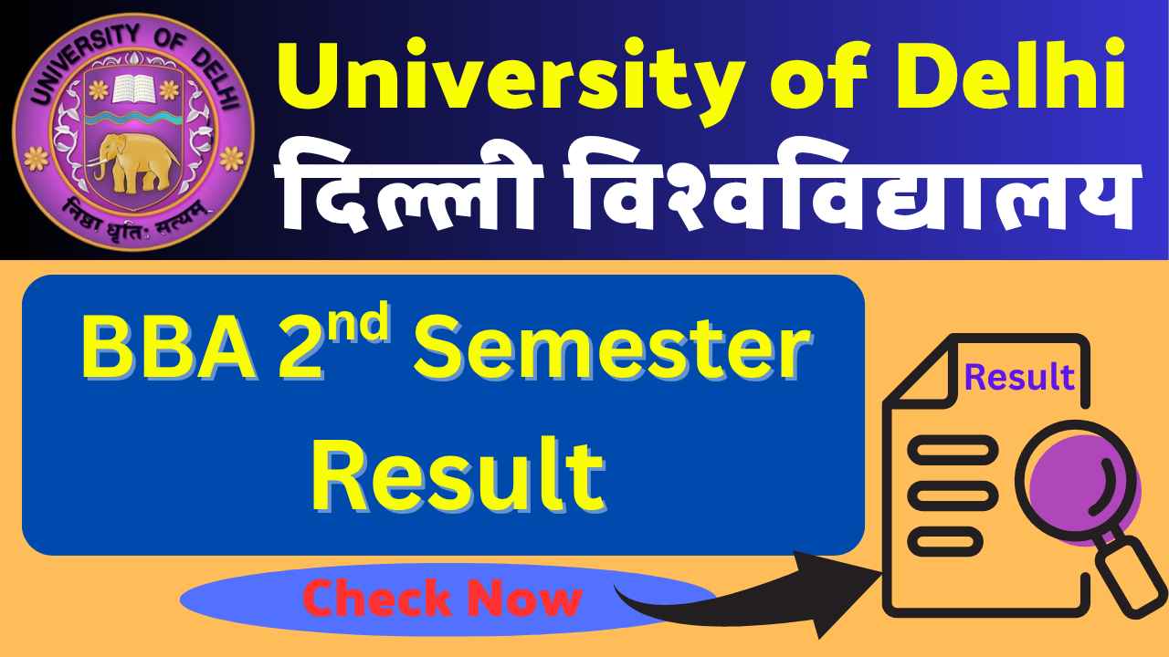 DU BBA 2nd Semester Result